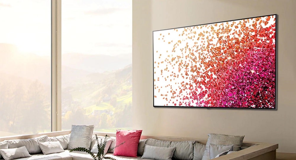 تلویزیون نانوسل ال جی NANO75 سایز 50 اینچ محصول 2021 از بانه