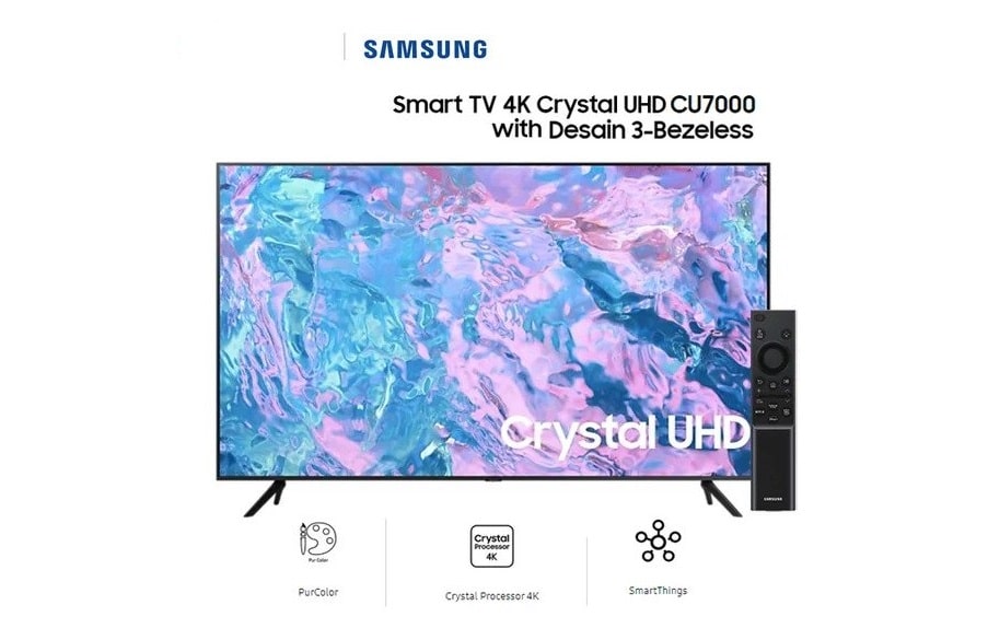 قیمت تلویزیون سامسونگ 50CU7000 در بانه